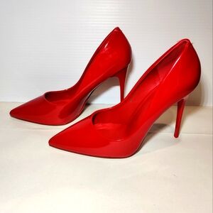 Azalea Wang Red heels pumps size 9